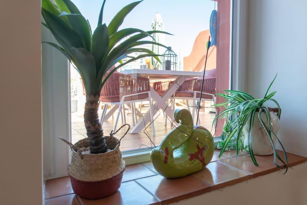 #48 Suite Jean Top Floor Terrace 5Min Walk Sea Ac Nisa Exterior foto
