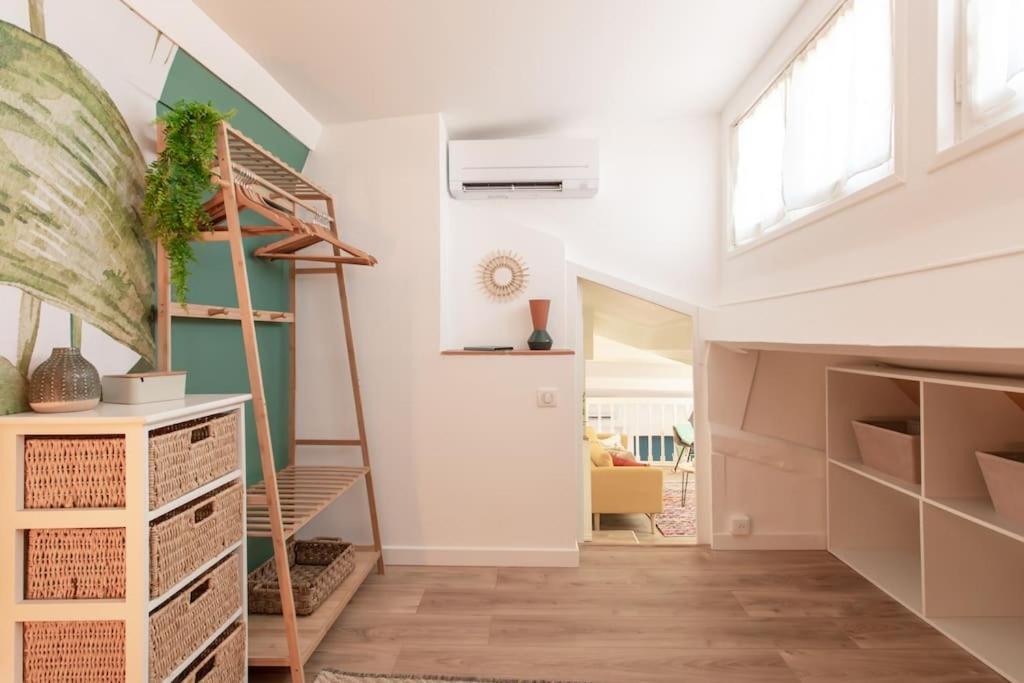 #48 Suite Jean Top Floor Terrace 5Min Walk Sea Ac Nisa Exterior foto