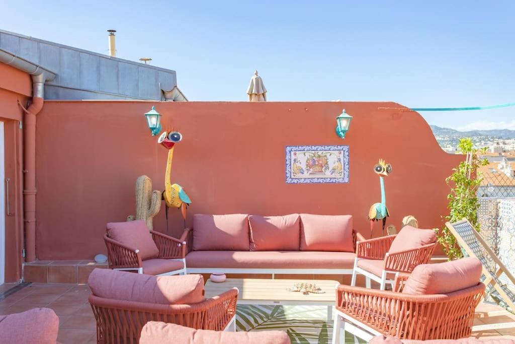 #48 Suite Jean Top Floor Terrace 5Min Walk Sea Ac Nisa Exterior foto