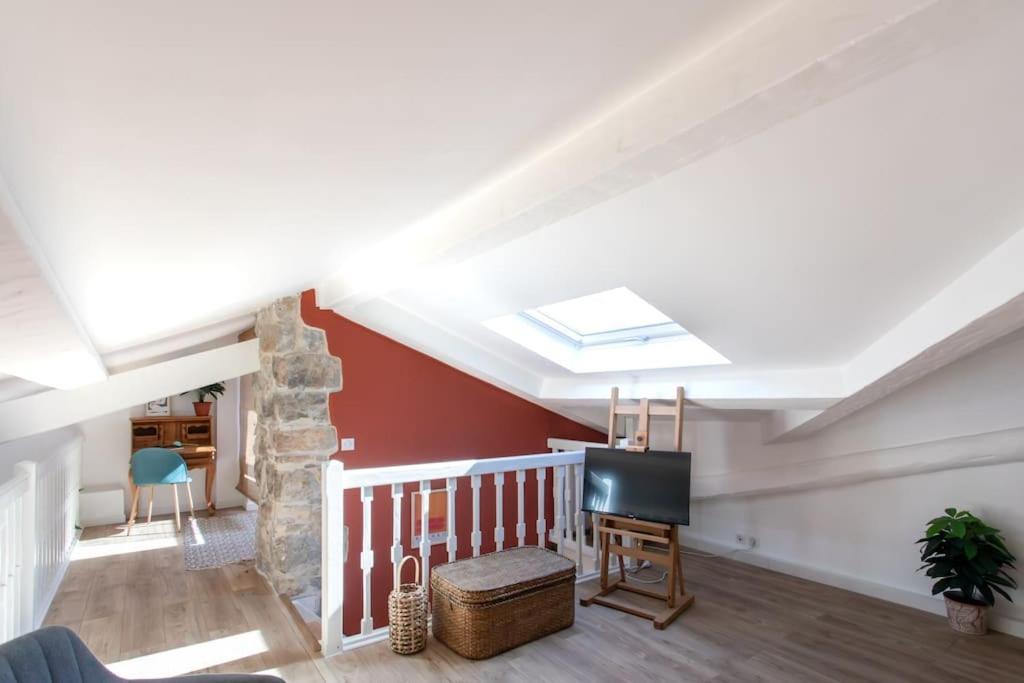 #48 Suite Jean Top Floor Terrace 5Min Walk Sea Ac Nisa Exterior foto
