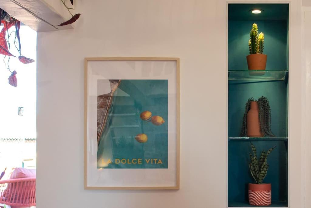 #48 Suite Jean Top Floor Terrace 5Min Walk Sea Ac Nisa Exterior foto