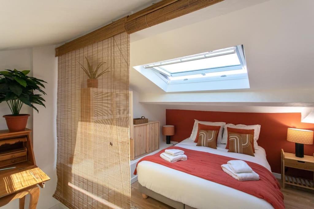 #48 Suite Jean Top Floor Terrace 5Min Walk Sea Ac Nisa Exterior foto